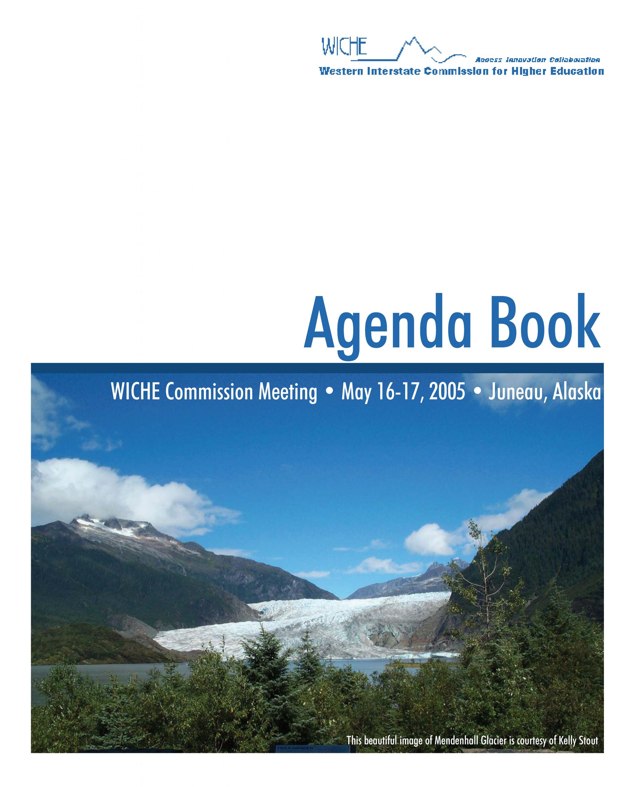 Cover art for Agenda Book: WICHE Commission Meeting, May 16-17, 2005