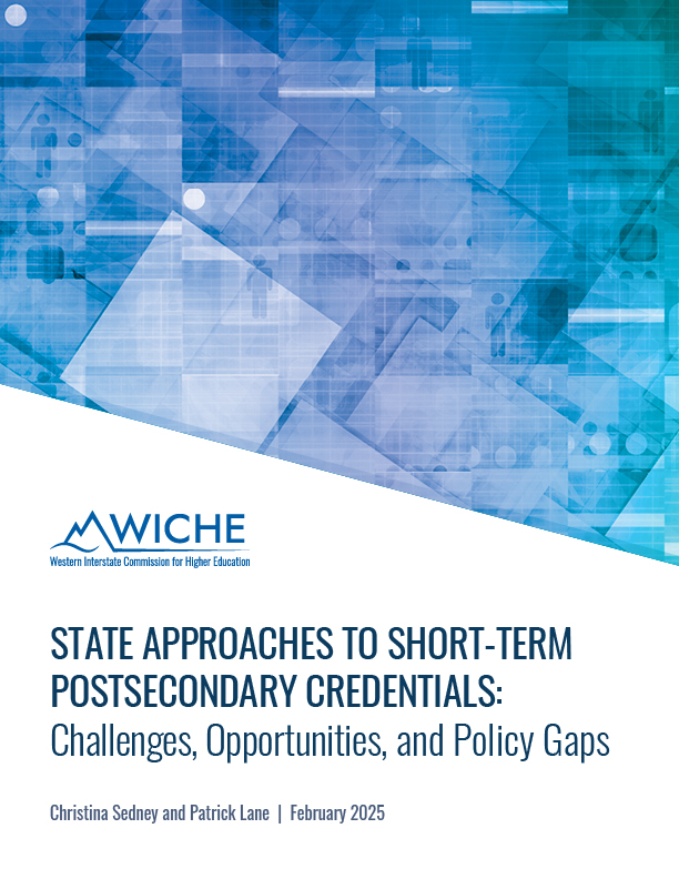 Cover art for State Approaches to Short-Term Postsecondary Credentials: Challenges, Opportunit...