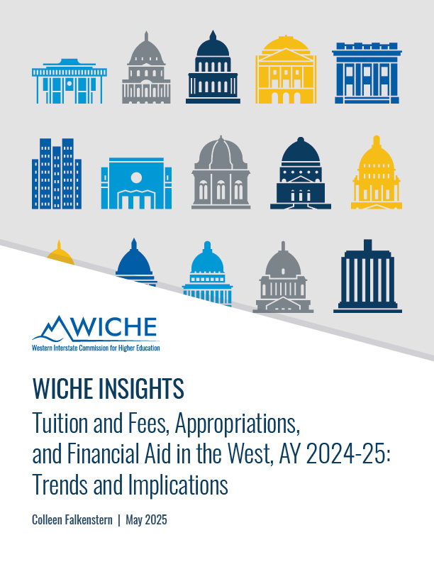 Cover art for WICHE Insights | Tuition and Fees, Appropriations, and Financial Aid in the West...