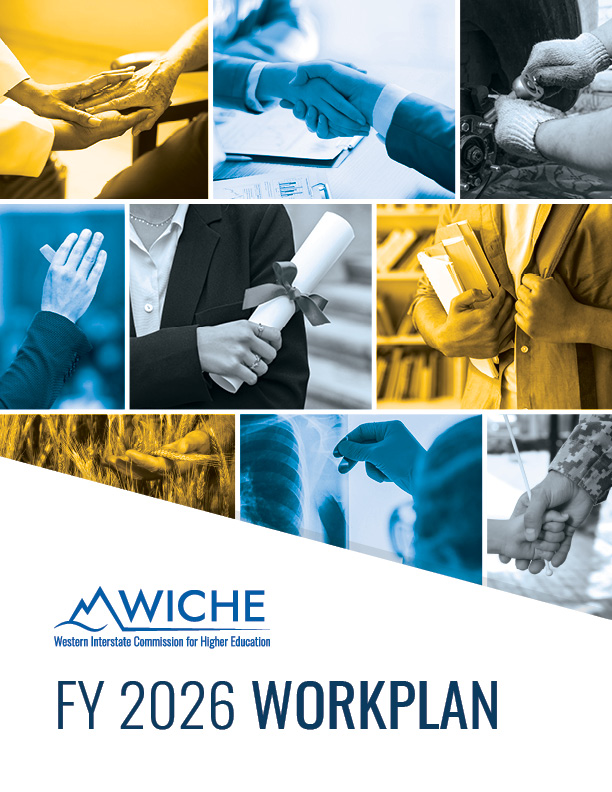 Cover art for WICHE Workplan FY 2026